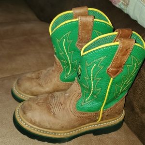 John deer boys boots